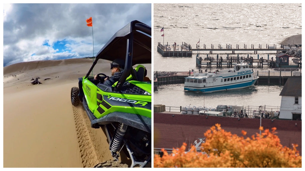 The Last Weekend at Silver Lake Sand Dunes ORV Area and Shepler's Mackinac Island Ferry!