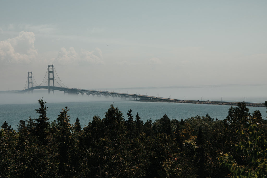 The Many Views of the Mackinac Bridge